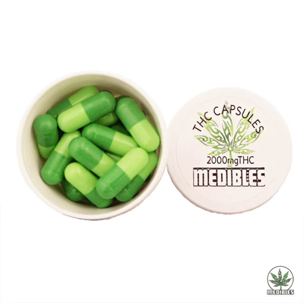 THC Capsules 2000mg