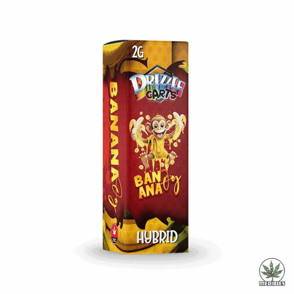 Drizzle Factory Delta-9 Vape Cartridge 2g Banana OG
