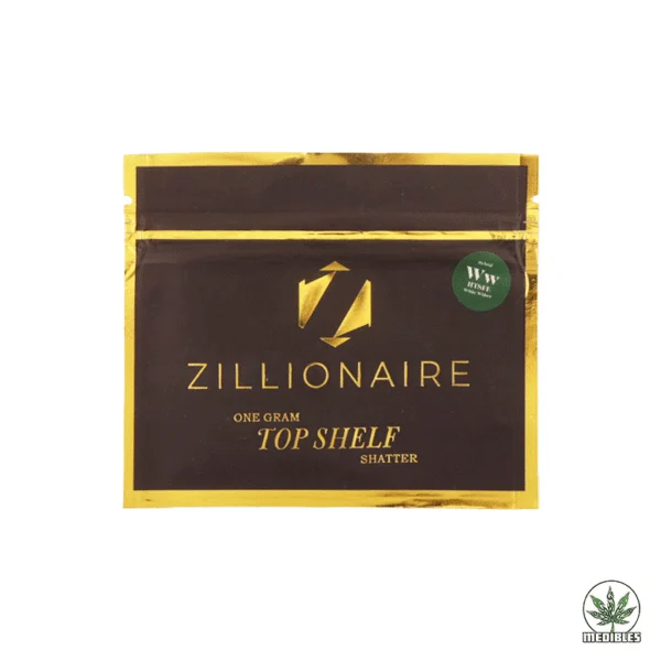 Zillionaire Shatter 1G White Widow HTSFE