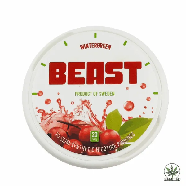 Beast 14mg & 20mg Nicotine Pouch - Mohawk Medibles Canada