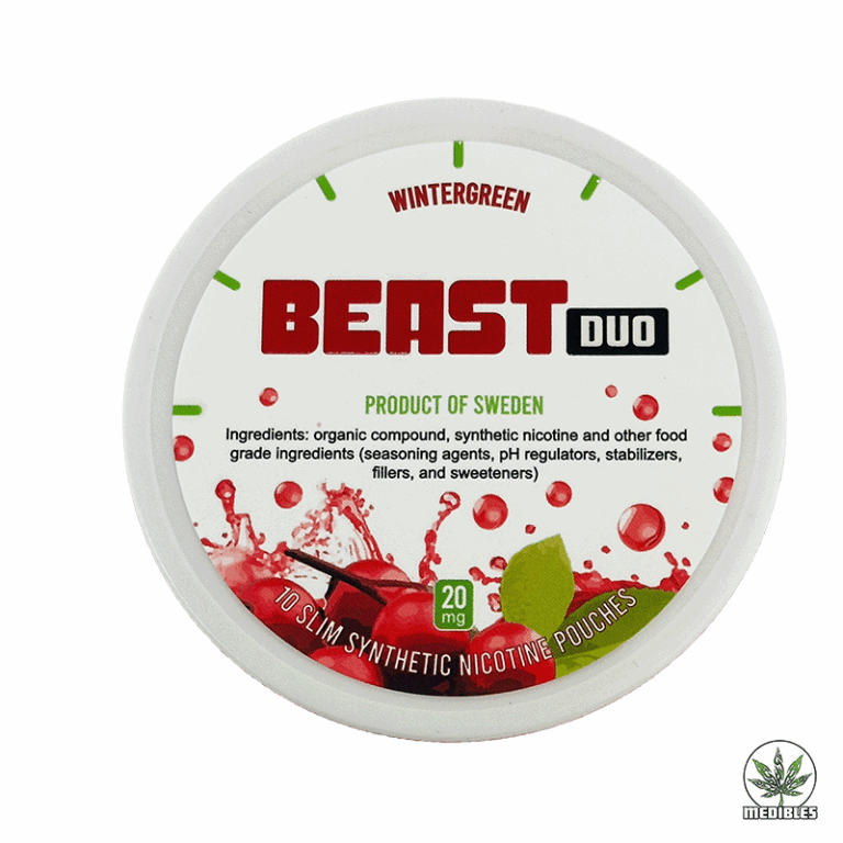 Beast Duo 20mg Nicotine Pouch - Mohawk Medibles Canada