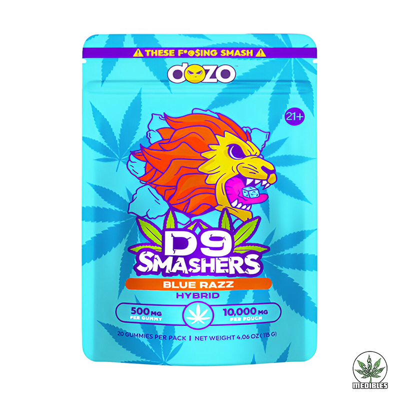 DOZO D9 Smashers Gummies 10,000mg