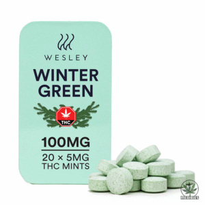 Wesley - THC Wintergreen Mints | Mohawk Medibles - Mohawk Medibles Canada