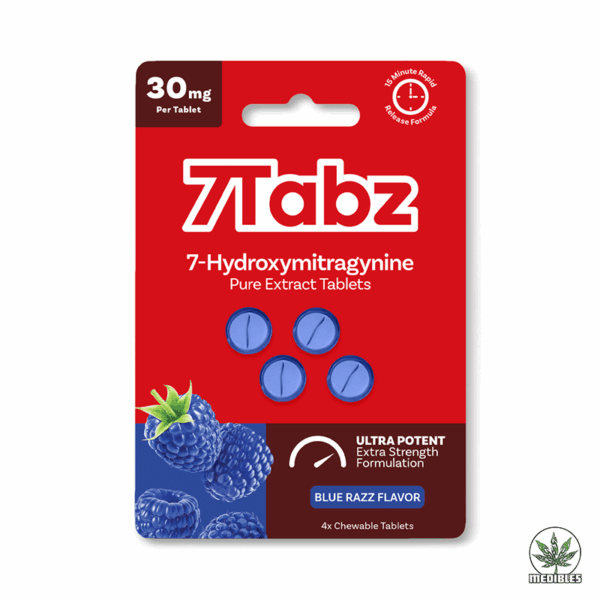 7Tabz 30mg 7-Hydroxymitagynine Pure Extract Tablets