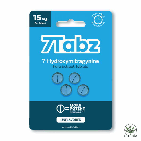 7Tabz 15mg 7-Hydroxymitagynine Pure Extract Tablets