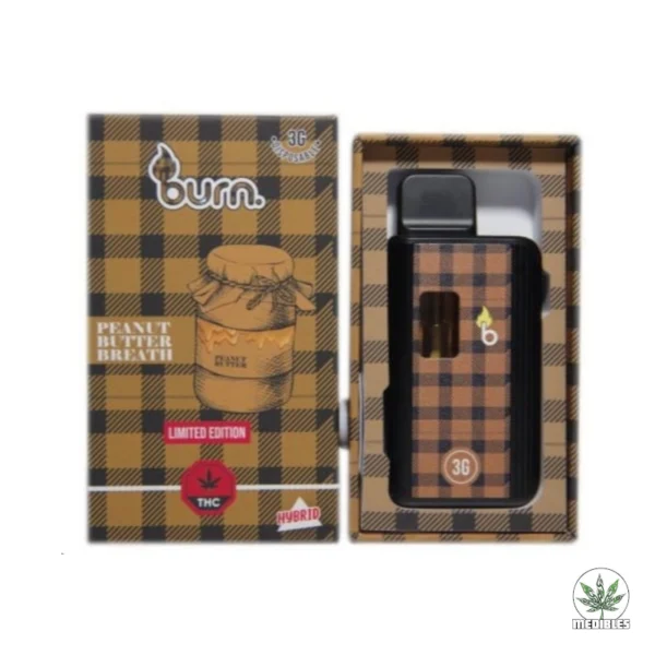 Burn 3G Disposable Vape Peanut Butter Breath