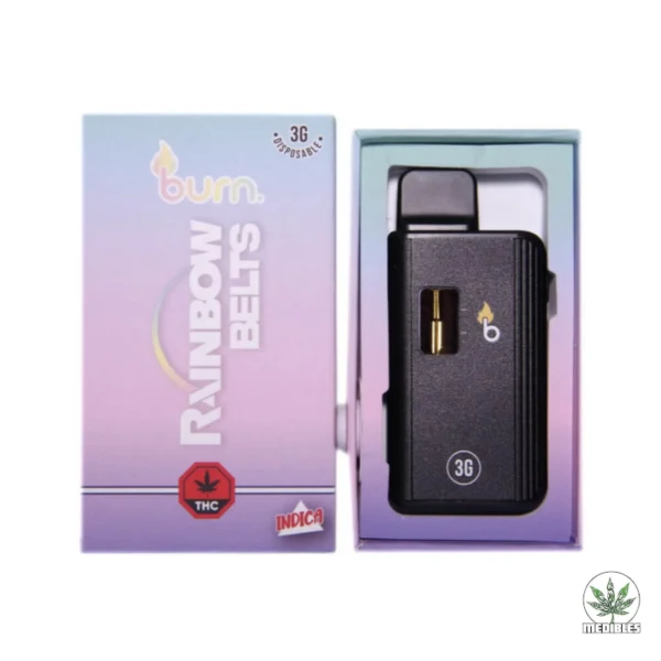 Burn 3G Disposable Vape Rainbow Belts