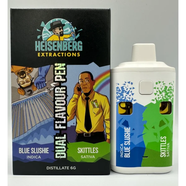 Heisenberg Blue Slushie + Skittles 6G Vape