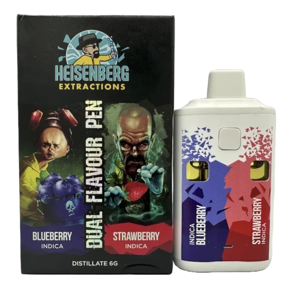 Heisenberg Blueberry + Strawberry 6G Vape