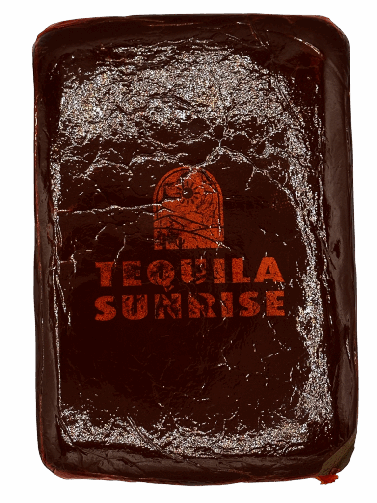 Tequila Sunrise Hash imported from Mexico – premium cannabis hash with citrus-sweet flavor – Mohawk Medibles