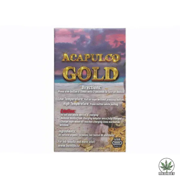 Burn 3g THC Disposable Vape