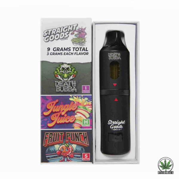 STRAIGHT GOODS Triple Chamber 9G Disposable THC Vape