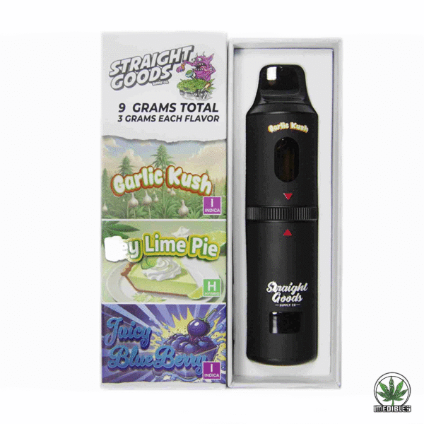 STRAIGHT GOODS Triple Chamber 9G Disposable THC Vape