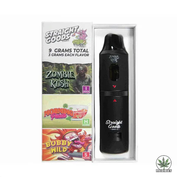 STRAIGHT GOODS Triple Chamber 9G Disposable THC Vape