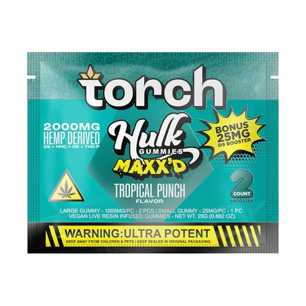 Torch Hulk Gummies Tropical Punch