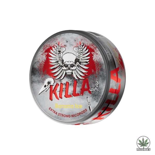 Killa 12.8mg Nicotine Pouches Banana Ice