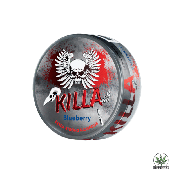 Killa 12.8mg Nicotine Pouches Blueberry