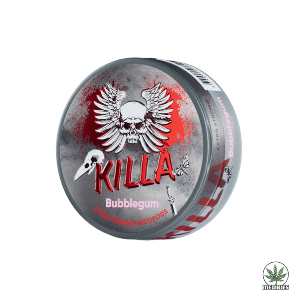Killa 12.8mg Nicotine Pouches Bubblegum