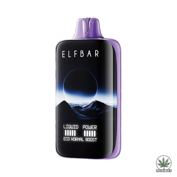 Elf Bar Moon Night 40k Nicotine Vape Grape Raspberry