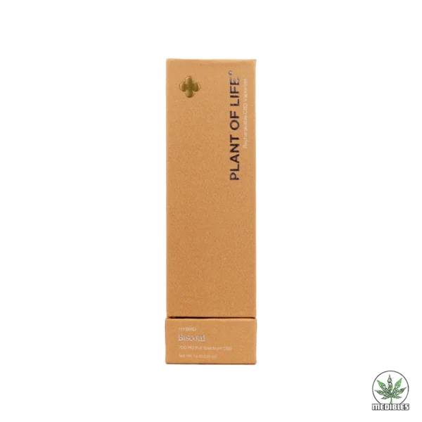 Plant of Life 700mg Full Spectrum CBD Vape Biscotti Front