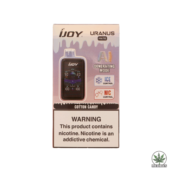 IJOY Uranus Mate 40K Puffs AI Smart Nicotine Vape Cotton Candy
