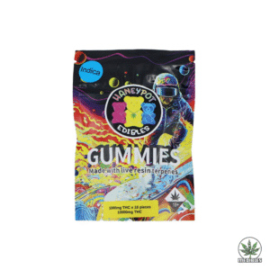 Haneypot Edibles Live Resin Terpene Gummies 10,000mg Indica