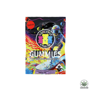 Haneypot Edibles Live Resin Terpene Gummies 1000mg Sativa