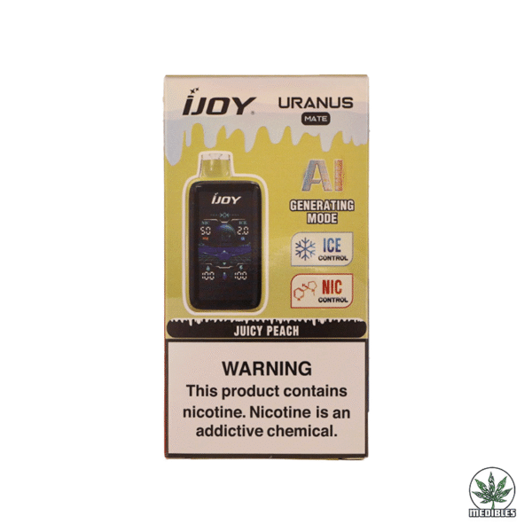 IJOY Uranus Mate 40K Puffs AI Smart Nicotine Vape Juicy Peach