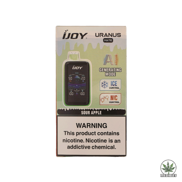 IJOY Uranus Mate 40K Puffs AI Smart Nicotine Vape Sour Apple