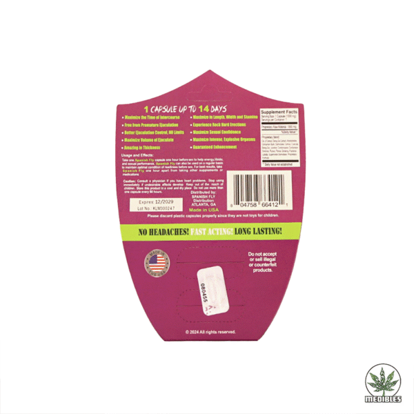 Spanish Fly Sensual Enhancement Pills