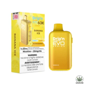 Drip'N EVO 63K Disposable Vape Box Banana Ice
