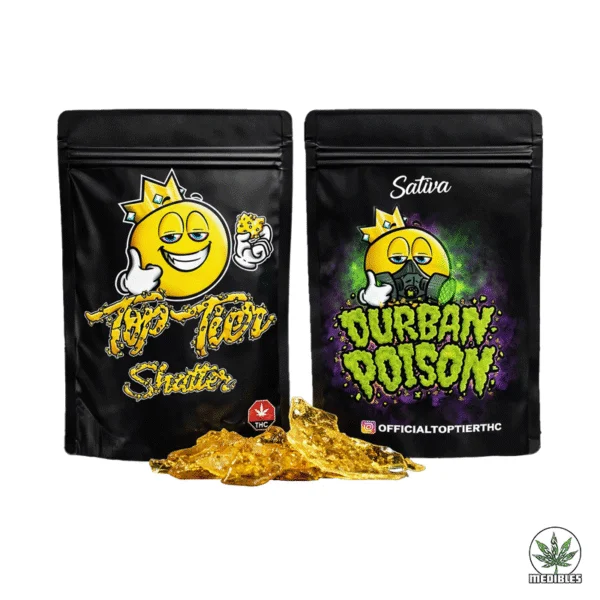Top Tier Shatter 1g Durban Poison