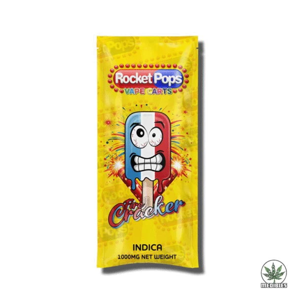 Rocket Pop 1g Vape Cart Fire Cracker